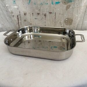 All-Clad Stainless Steel Roasting/Baking Lasagna Pan with Handles